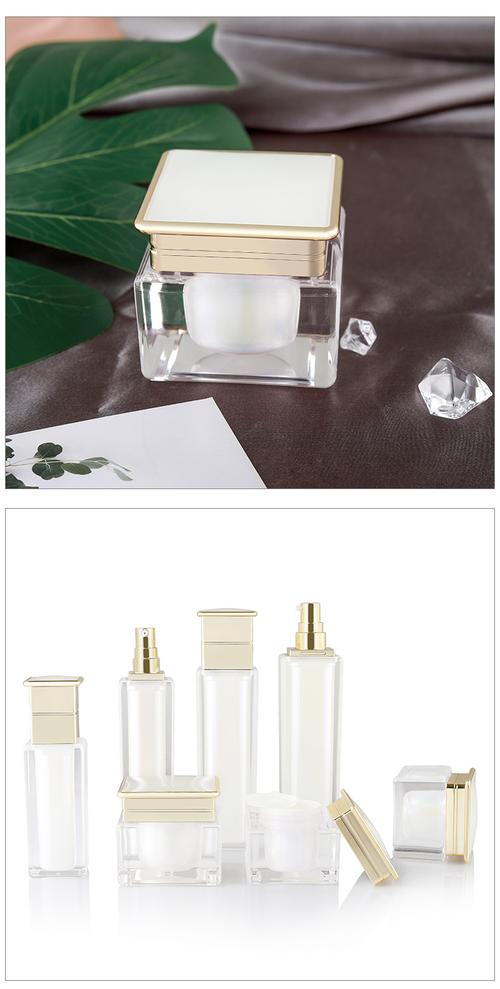 广州现货包材 工厂销售 化妆品套装瓶子 护肤品瓶子 50g 30g 30ml